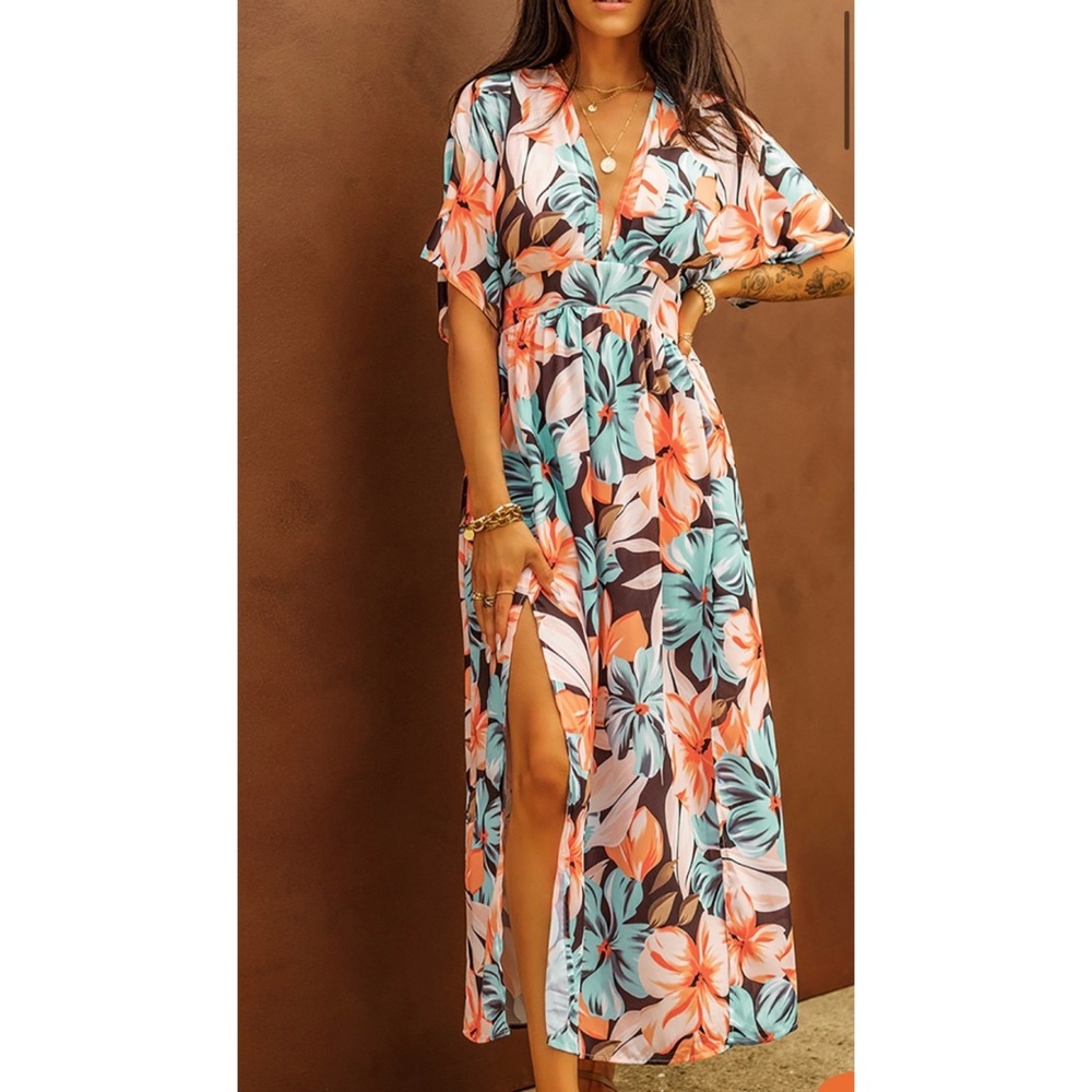 Tropical Maxi Dress